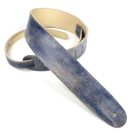 Гитарный ремень DSL 2.5″ Hand Dyed Blue