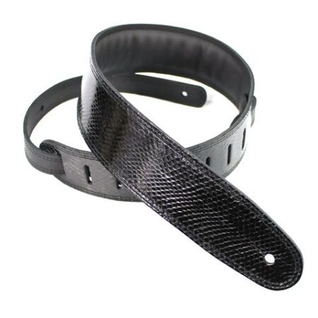 Гитарный ремень DSL Snakeskin Black