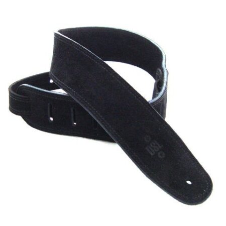 Гитарный ремень DSL Suede 2.5″ Triple Ply Black