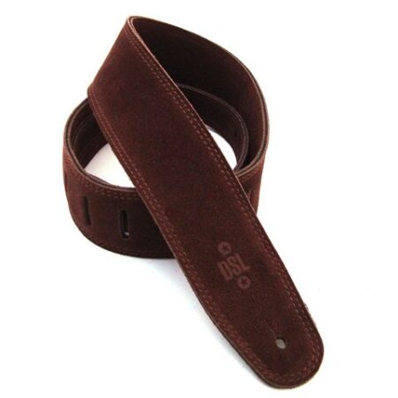 Гитарный ремень DSL Suede 2.5″ Triple Ply Brown