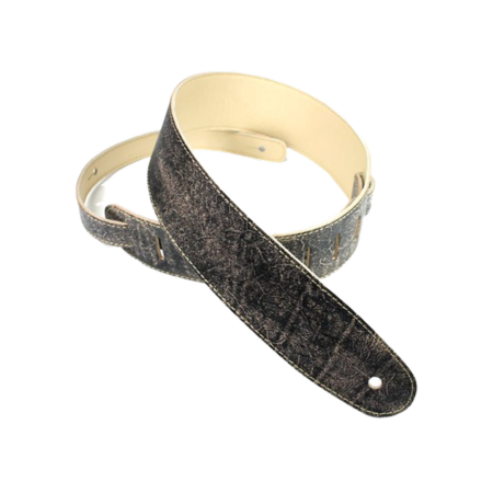 Гитарный ремень DSL 2.5″ Hand Dyed Black