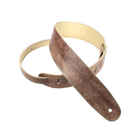 Гитарный ремень DSL 2.5″ Hand Dyed Brown