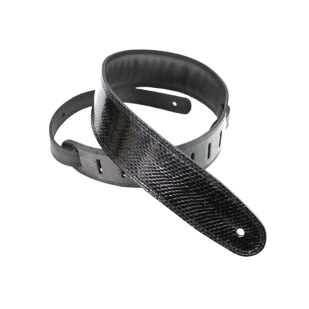 Гитарный ремень DSL Snakeskin Black