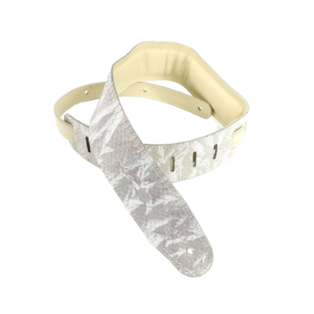 Гитарный ремень DSL Snakeskin Marble Grey