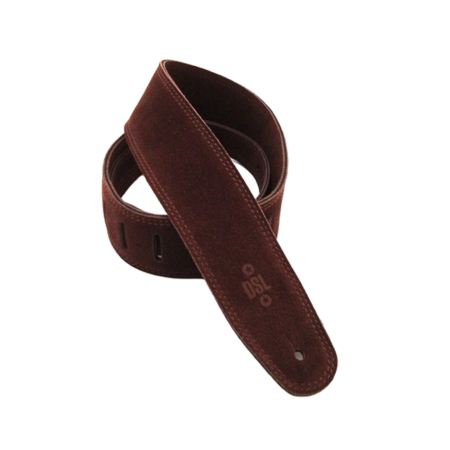Гітарний ремінь DSL Suede 2.5″ Triple Ply Brown