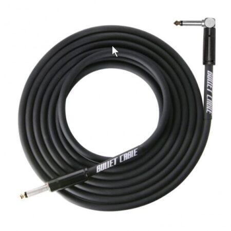 BULLET CABLE THUNDER 3м чорний прямий-кутовий