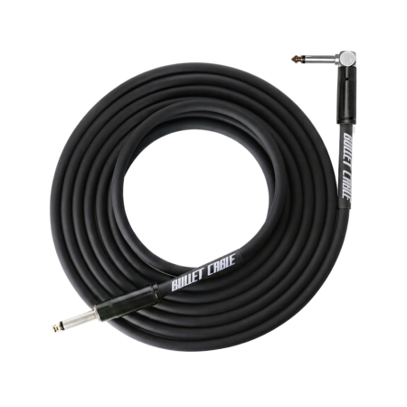 BULLET CABLE THUNDER 3м чорний прямий-кутовий