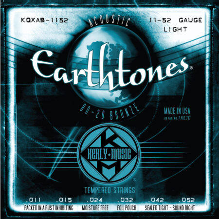 Струны для 6-струнной акустической гитары Kerly Earthtones Bronze 11-52